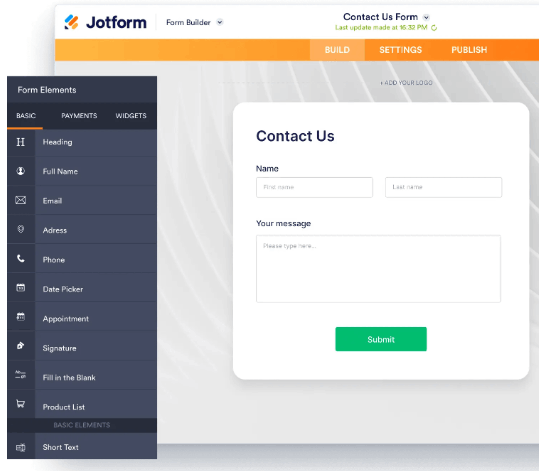 Jotform login